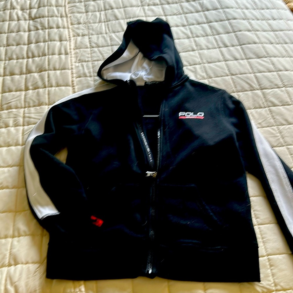 Boys Polo Sport Fleece Jacket